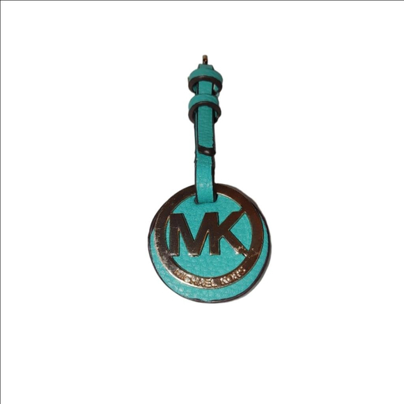 Michael Kors Accessories - Michael Kors Saffiano Teal Purse Charm